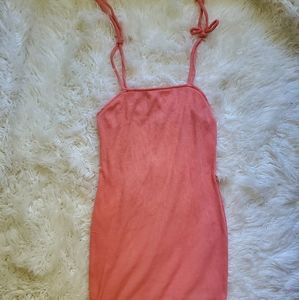 Wild fable Spaghetti strap tie bodycon dress